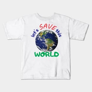 climate change T-Shirt Kids T-Shirt